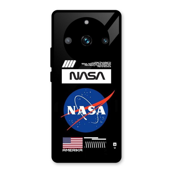 Nasa Zone Glass Back Case for Realme 11 Pro