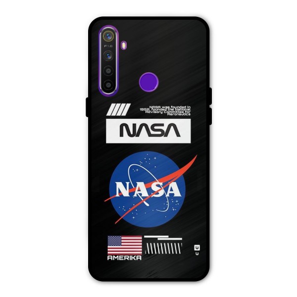 Nasa Zone Glass Back Case for Realme 5s