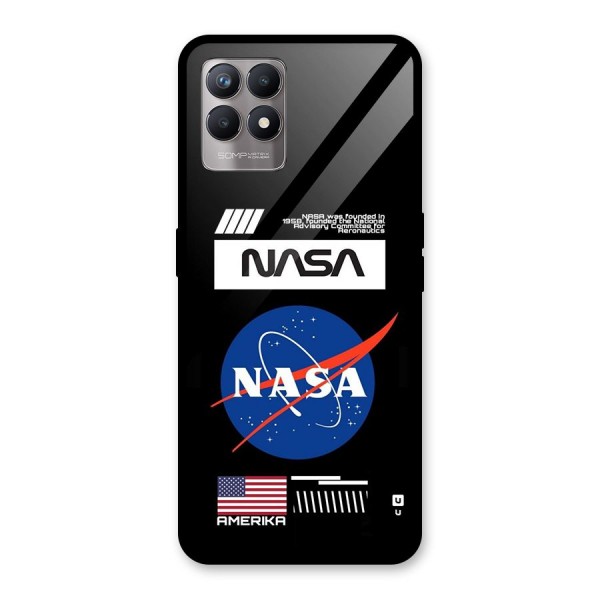 Nasa Zone Glass Back Case for Realme 8i