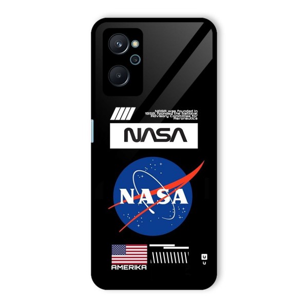 Nasa Zone Glass Back Case for Realme 9i