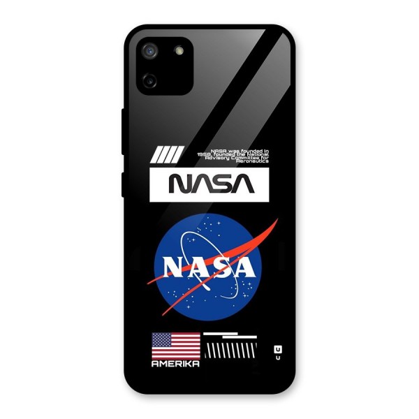 Nasa Zone Glass Back Case for Realme C11