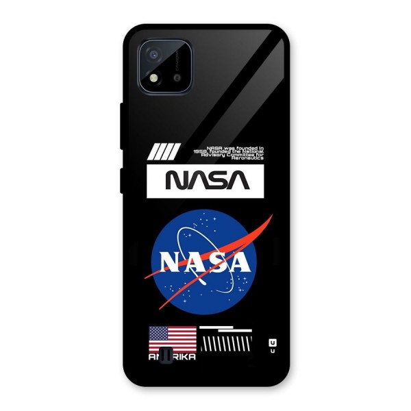 Nasa Zone Glass Back Case for Realme C11 2021