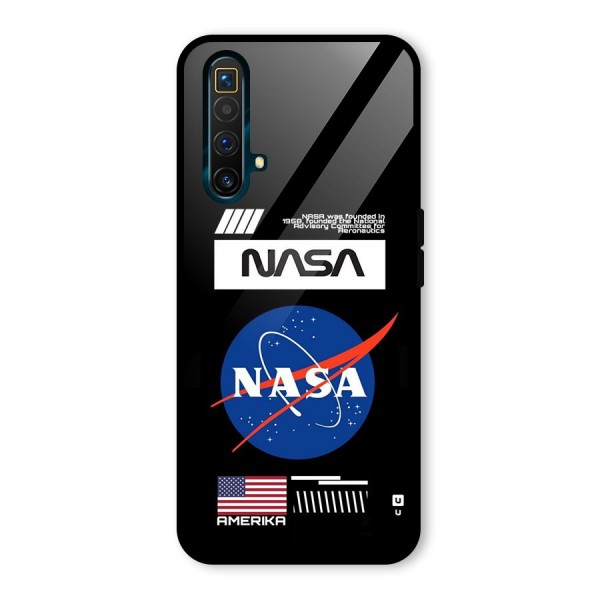 Nasa Zone Glass Back Case for Realme X3