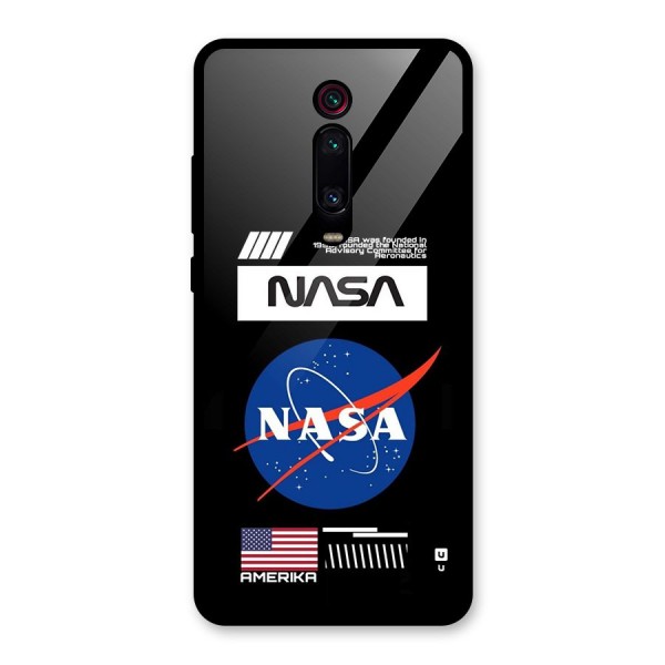 Nasa Zone Glass Back Case for Redmi K20 Pro