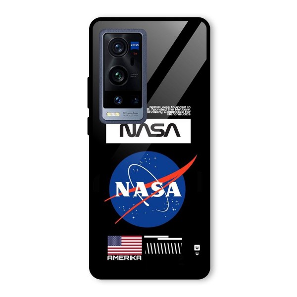 Nasa Zone Glass Back Case for Vivo X60 Pro Plus