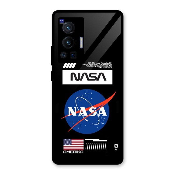 Nasa Zone Glass Back Case for Vivo X70 Pro