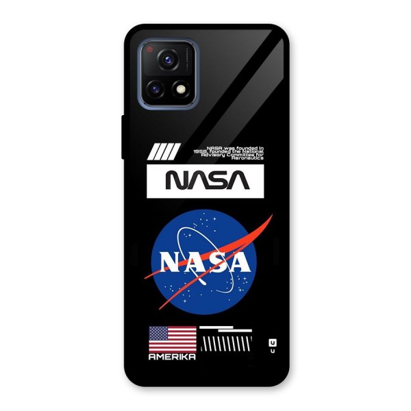 Nasa Zone Glass Back Case for Vivo Y72 5G