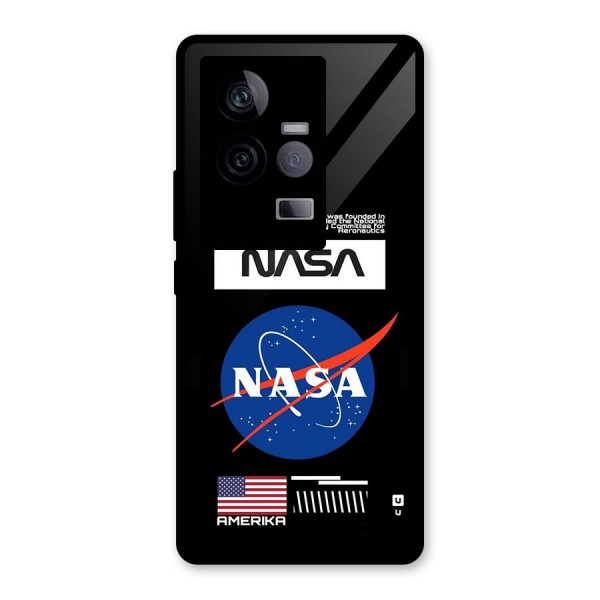 Nasa Zone Glass Back Case for Vivo iQOO 11 5G