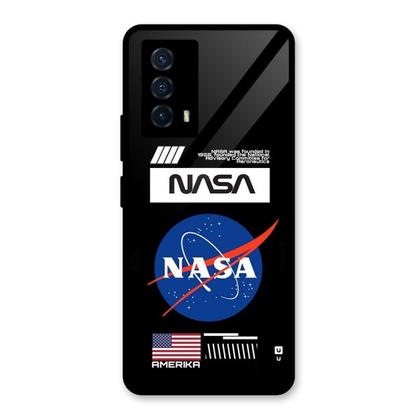 Nasa Zone Glass Back Case for Vivo iQOO Z5