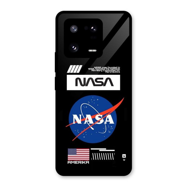 Nasa Zone Glass Back Case for Xiaomi 13 Pro