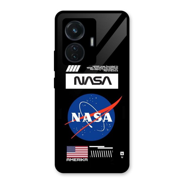 Nasa Zone Glass Back Case for iQOO Z6 44W