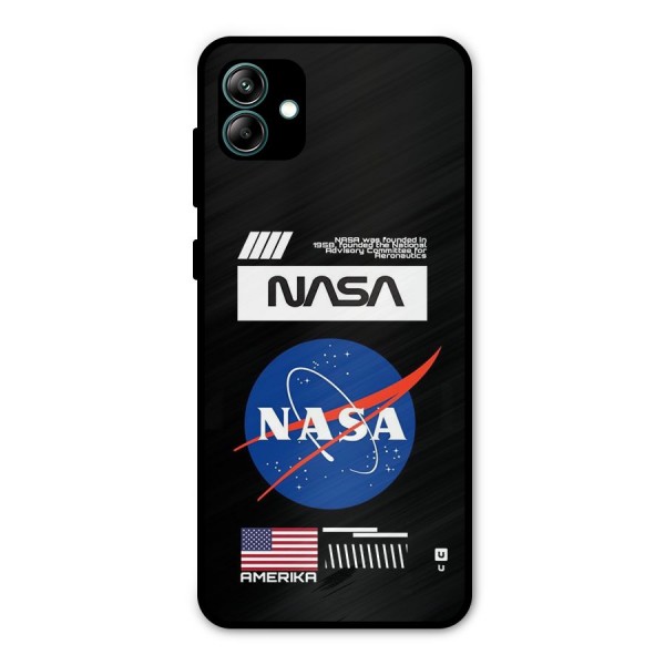 Nasa Zone Metal Back Case for Galaxy A04