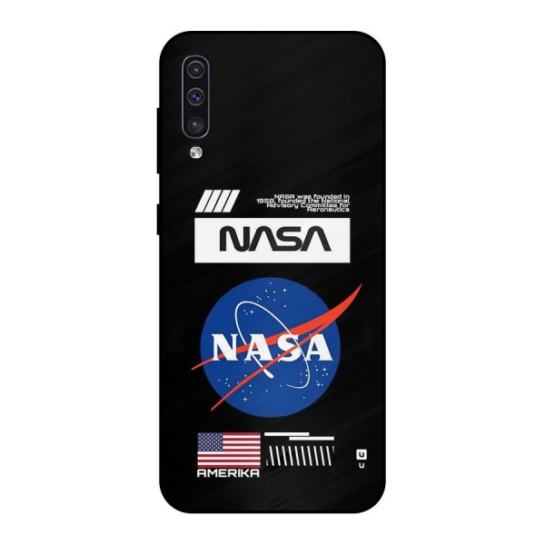 Nasa Zone Metal Back Case for Galaxy A30s