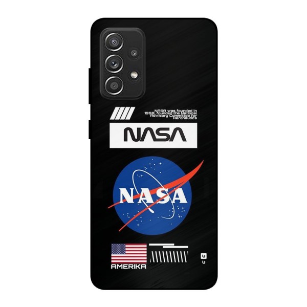 Nasa Zone Metal Back Case for Galaxy A52