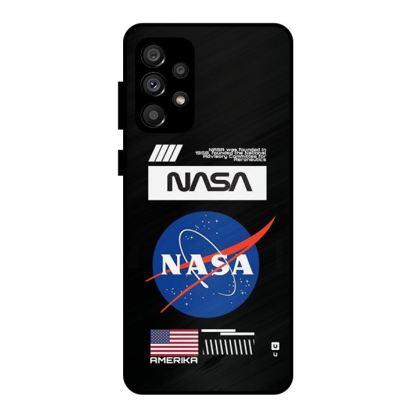 Nasa Zone Metal Back Case for Galaxy A73 5G