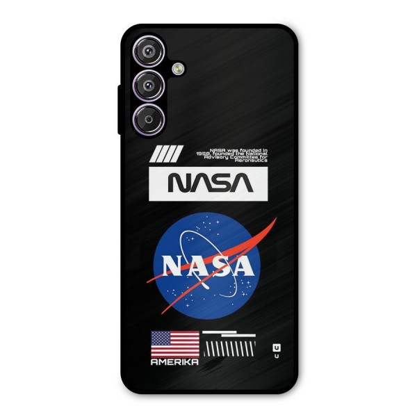 Nasa Zone Metal Back Case for Galaxy F15