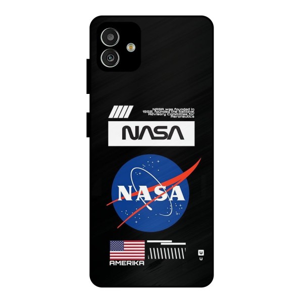 Nasa Zone Metal Back Case for Galaxy M13 5G