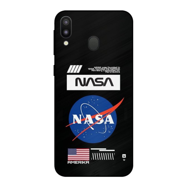 Nasa Zone Metal Back Case for Galaxy M20