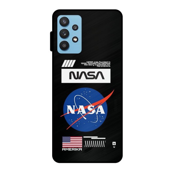 Nasa Zone Metal Back Case for Galaxy M32 5G