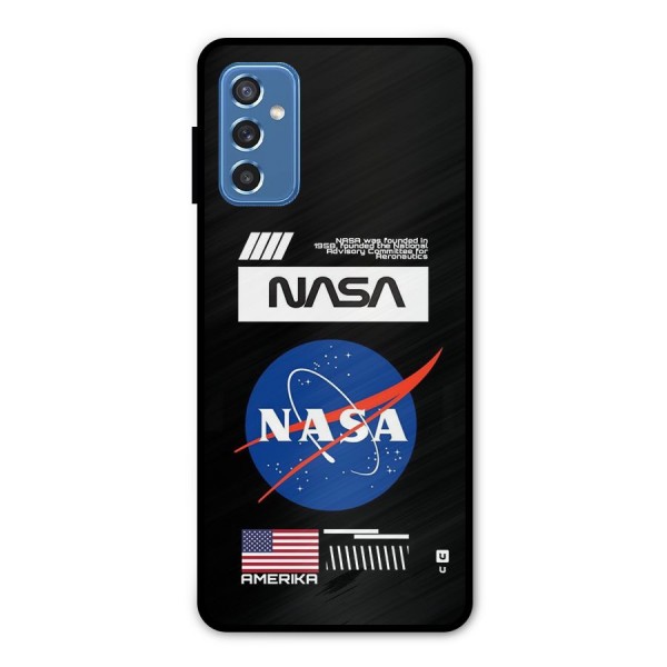 Nasa Zone Metal Back Case for Galaxy M52 5G