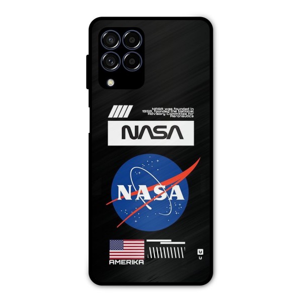 Nasa Zone Metal Back Case for Galaxy M53 5G