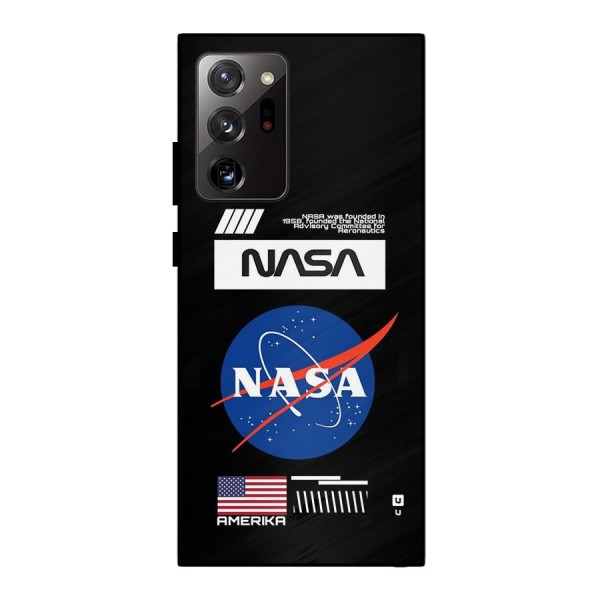 Nasa Zone Metal Back Case for Galaxy Note 20 Ultra