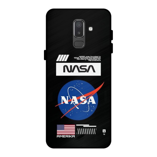 Nasa Zone Metal Back Case for Galaxy On8 (2018)