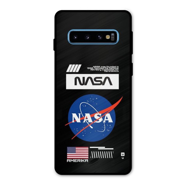 Nasa Zone Metal Back Case for Galaxy S10