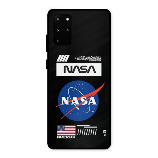 Nasa Zone Metal Back Case for Galaxy S20 Plus