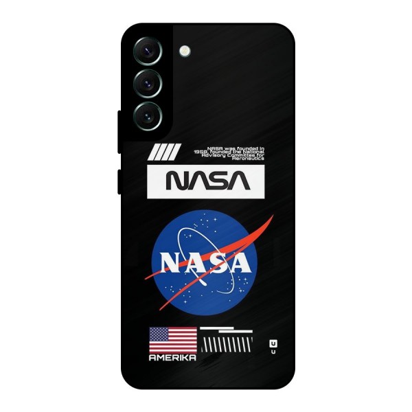 Nasa Zone Metal Back Case for Galaxy S22 Plus 5G