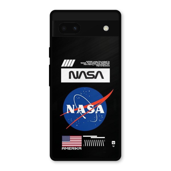 Nasa Zone Metal Back Case for Google Pixel 6a