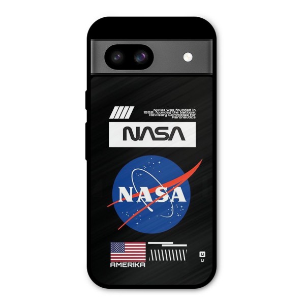 Nasa Zone Metal Back Case for Google Pixel 8a