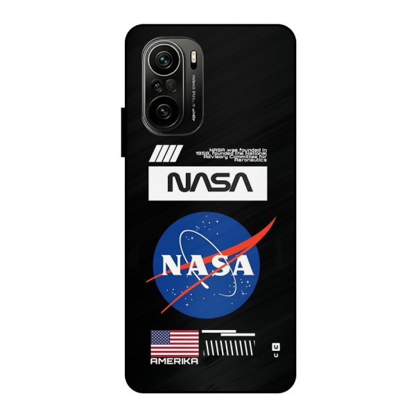 Nasa Zone Metal Back Case for Mi 11x