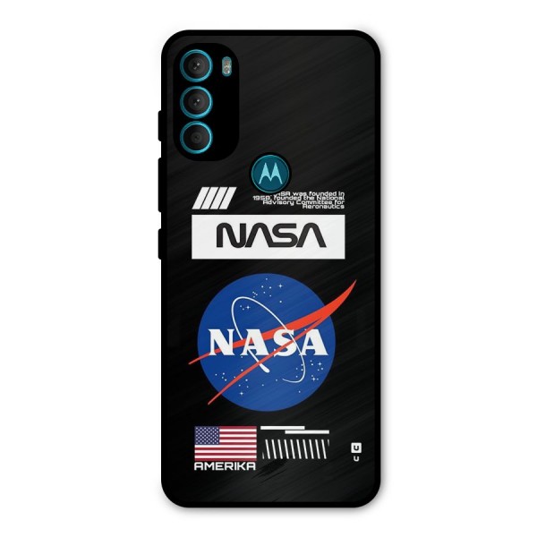 Nasa Zone Metal Back Case for Moto G71 5G