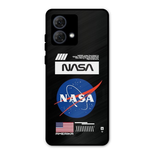 Nasa Zone Metal Back Case for Moto G84