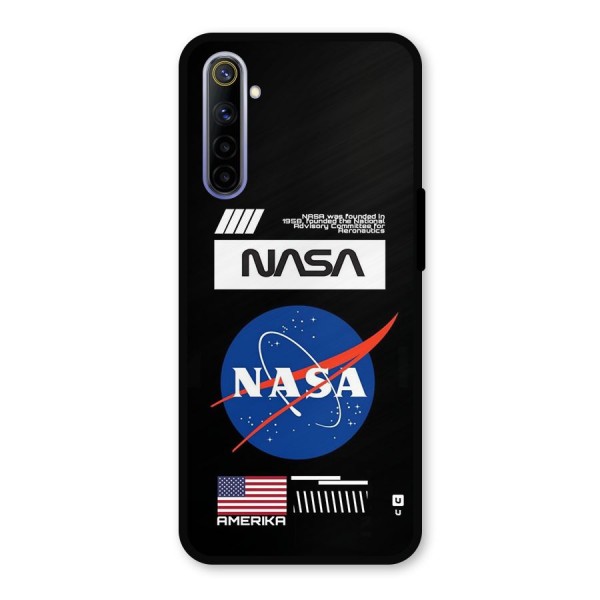 Nasa Zone Metal Back Case for Realme 6