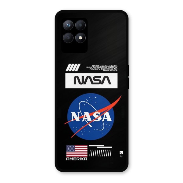 Nasa Zone Metal Back Case for Realme 8i