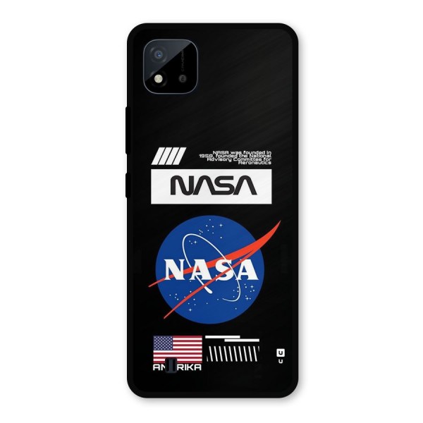 Nasa Zone Metal Back Case for Realme C11 2021