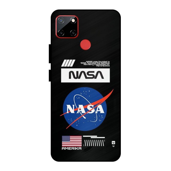 Nasa Zone Metal Back Case for Realme C12