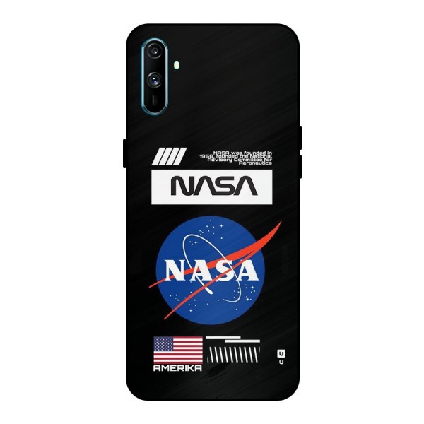 Nasa Zone Metal Back Case for Realme C3