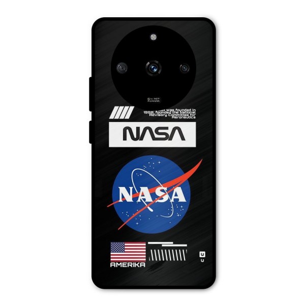 Nasa Zone Metal Back Case for Realme Narzo 60 5G