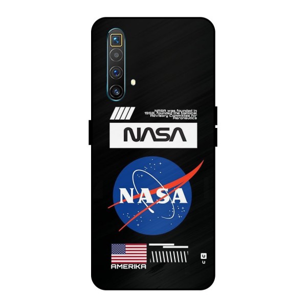 Nasa Zone Metal Back Case for Realme X3