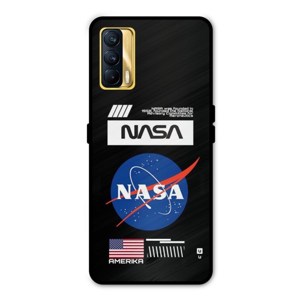 Nasa Zone Metal Back Case for Realme X7