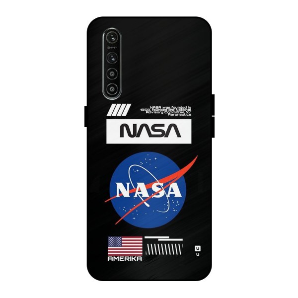 Nasa Zone Metal Back Case for Realme XT