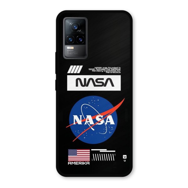 Nasa Zone Metal Back Case for Vivo Y73