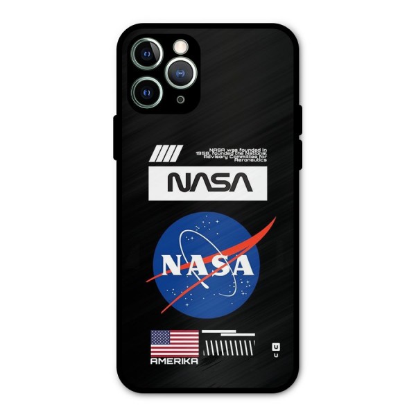 Nasa Zone Metal Back Case for iPhone 11 Pro Max