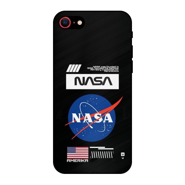 Nasa Zone Metal Back Case for iPhone 7