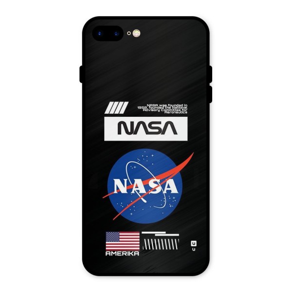 Nasa Zone Metal Back Case for iPhone 7 Plus