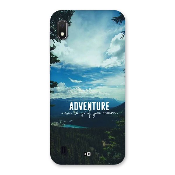 Natural Adventure Back Case for Galaxy A10