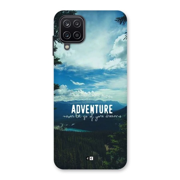 Natural Adventure Back Case for Galaxy A12